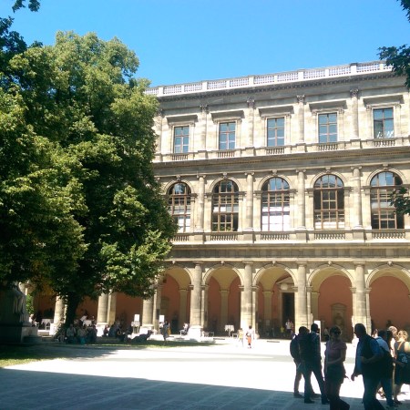 University of Vienna inner courtyard